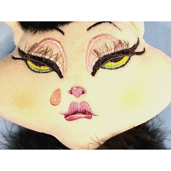 Alley Cats by Margaret Le Van SPOILED Kitty Cat 23ish" Bendable Stuffed Plush - Picture 5 of 16